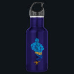 Aladdin | Genie - All Powerful Greatness Stainless Steel Water Bottle<br><div class="desc">Check out this fun typography graphic of Genie out of his lamp,  drawn using the words "All Powerful Greatness Has Been Summoned".</div>