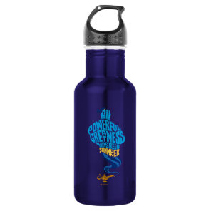 Aladdin | Genie - All Powerful Greatness Stainless Steel Water Bottle