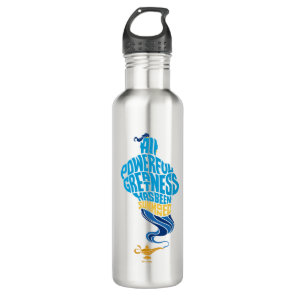 Aladdin | Genie - All Powerful Greatness Stainless Steel Water Bottle