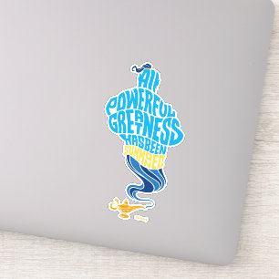 Aladdin Genie - All Powerful Greatness Sticker