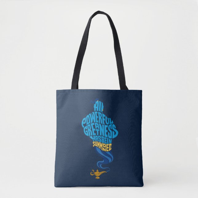 Aladdin | Genie - All Powerful Greatness Tote Bag (Front)