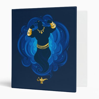 Aladdin | Genie Emerging From Lamp 3 Ring Binder