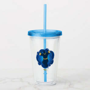 Aladdin | Genie Emerging From Lamp Acrylic Tumbler