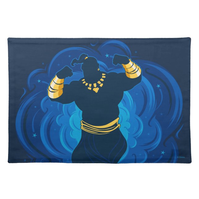 Aladdin | Genie Emerging From Lamp Cloth Placemat (Front)