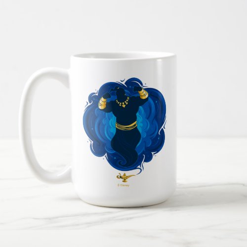 Aladdin  Genie Emerging From Lamp Coffee Mug