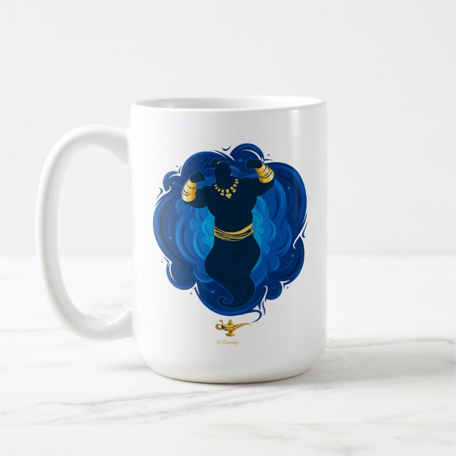 Aladdin | Genie Emerging From Lamp Coffee Mug (Left)