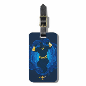 Aladdin | Genie Emerging From Lamp Luggage Tag