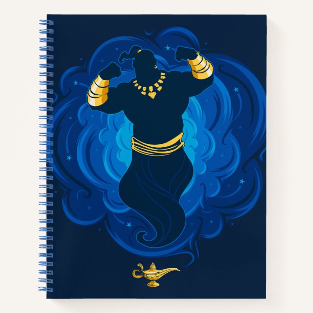 Aladdin | Genie Emerging From Lamp Notebook (Front)