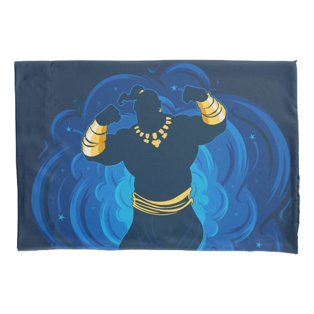 Aladdin | Genie Emerging From Lamp Pillow Case (Front)
