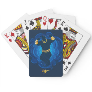 Aladdin | Genie Emerging From Lamp Poker Cards