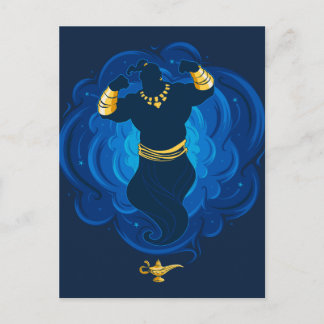 Aladdin | Genie Emerging From Lamp Postcard