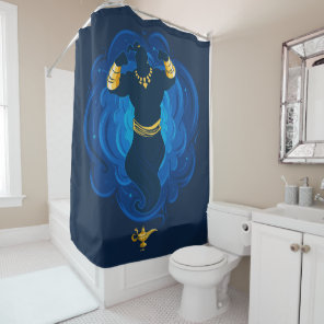 Aladdin | Genie Emerging From Lamp Shower Curtain