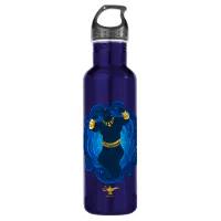 Aladdin, Ornate Jafar & Cobras Graphic Stainless Steel Water Bottle, Zazzle