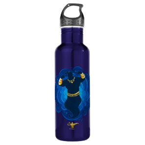 Aladdin | Genie Emerging From Lamp Stainless Steel Water Bottle