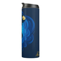 Aladdin, Ornate Jafar & Cobras Graphic Stainless Steel Water Bottle, Zazzle