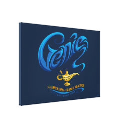 Aladdin | Genie… Itty-Bitty Living Space Canvas Print | Zazzle