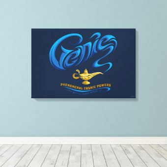 Aladdin | Genie… Itty-Bitty Living Space Canvas Print | Zazzle