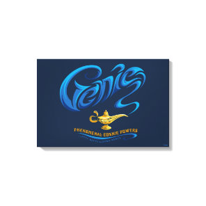 Aladdin | Genie… Itty-Bitty Living Space Canvas Print