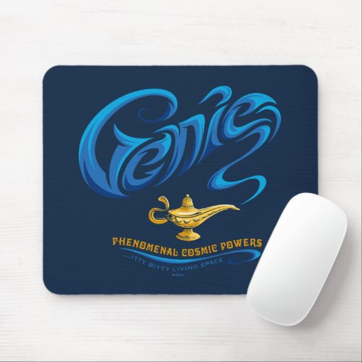 Aladdin | Genie… Itty-Bitty Living Space Mouse Pad | Zazzle