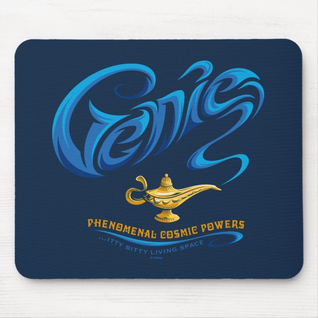 Aladdin | Genie… Itty-Bitty Living Space Mouse Pad (Front)