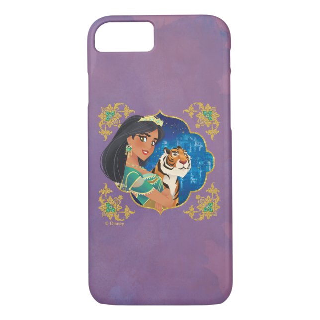 Aladdin | Jasmine And Raja Jewelled Graphic Case-Mate iPhone Case (Back)