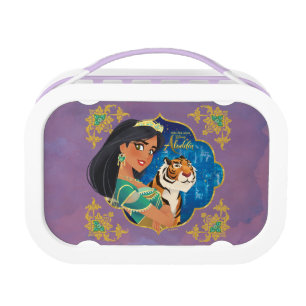 Aladdin Jasmine And Raja Jewelled Graphic Lunch Box