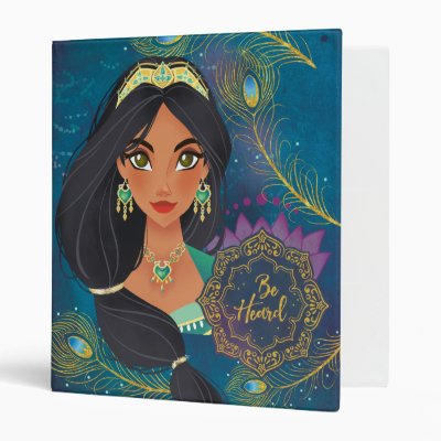 Aladdin | Jasmine "Be Heard" 3 Ring Binder