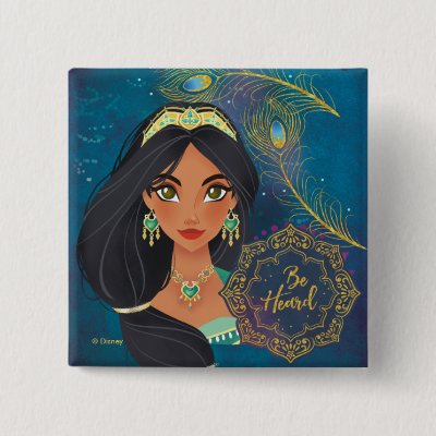 Aladdin | Jasmine "Be Heard" Button