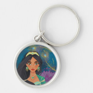 Aladdin   Jasmine "Be Heard" Keychain