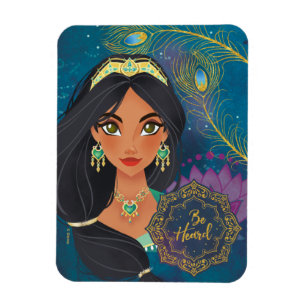 Aladdin   Jasmine "Be Heard" Magnet