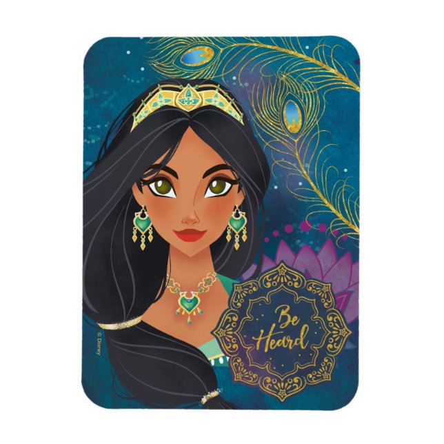 Aladdin | Jasmine "Be Heard" Magnet (Vertical)