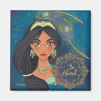 Aladdin | Jasmine "Be Heard" Magnet