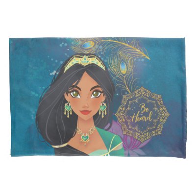 Aladdin | Jasmine "Be Heard" Pillow Case