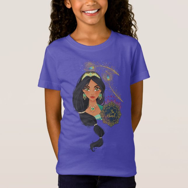 Aladdin | Jasmine "Be Heard" T-Shirt (Front)