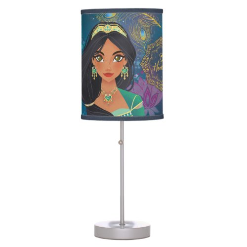 Aladdin  Jasmine Be Heard Table Lamp