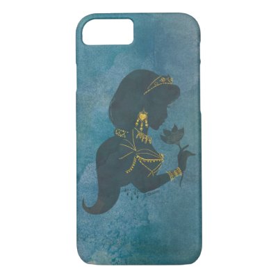 Aladdin | Jasmine Gilded Silhouette iPhone 8/7 Case