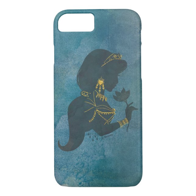 Aladdin | Jasmine Gilded Silhouette Case-Mate iPhone Case (Back)