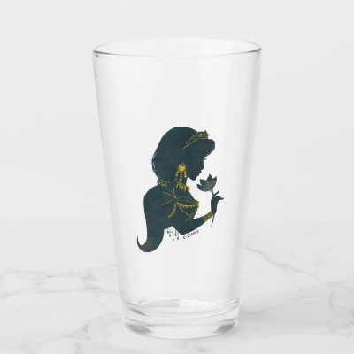 Aladdin | Jasmine Gilded Silhouette Glass
