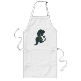 Aladdin | Jasmine Gilded Silhouette Long Apron