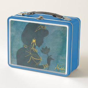 Aladdin Jasmine Gilded Silhouette Metal Lunch Box