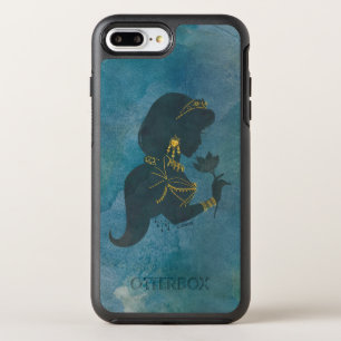 Aladdin Jasmine Gilded Silhouette OtterBox Symmetry iPhone 8 Plus/7 Plus Case