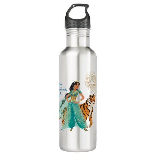 Aladdin  Jasmine  Raja Never Underestimate Me Stainless Steel Water Bottle