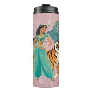 Aladdin   Jasmine & Raja "Never Underestimate Me" Thermal Tumbler