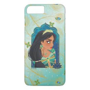 Aladdin   Jasmine Side Profile Graphic iPhone 8 Plus/7 Plus Case