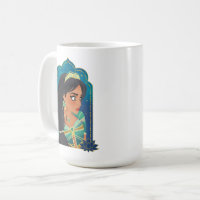 Aladdin, Genie Emerging From Lamp Travel Mug, Zazzle