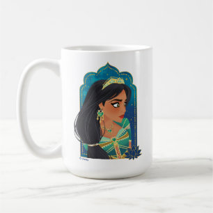 Aladdin Jasmine Side Profile Graphic Coffee Mug