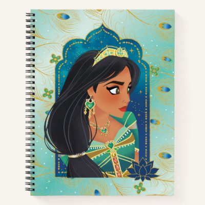 Aladdin | Jasmine Side Profile Graphic Notebook