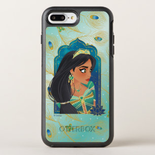Aladdin Jasmine Side Profile Graphic OtterBox Symmetry iPhone 8 Plus/7 Plus Case
