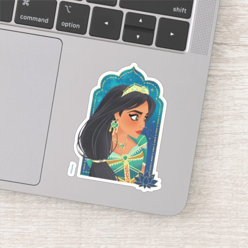 Aladdin  Jasmine Side Profile Graphic Sticker