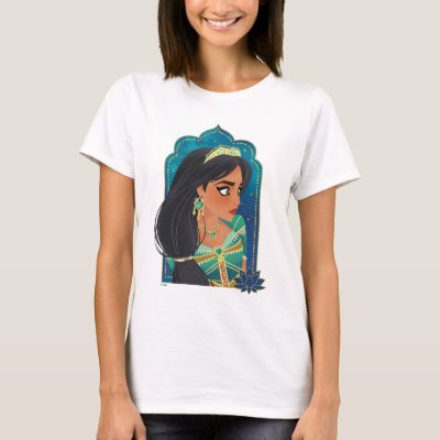 Aladdin | Jasmine Side Profile Graphic T-Shirt